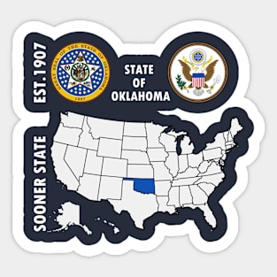 State of Oklahoma Sticker